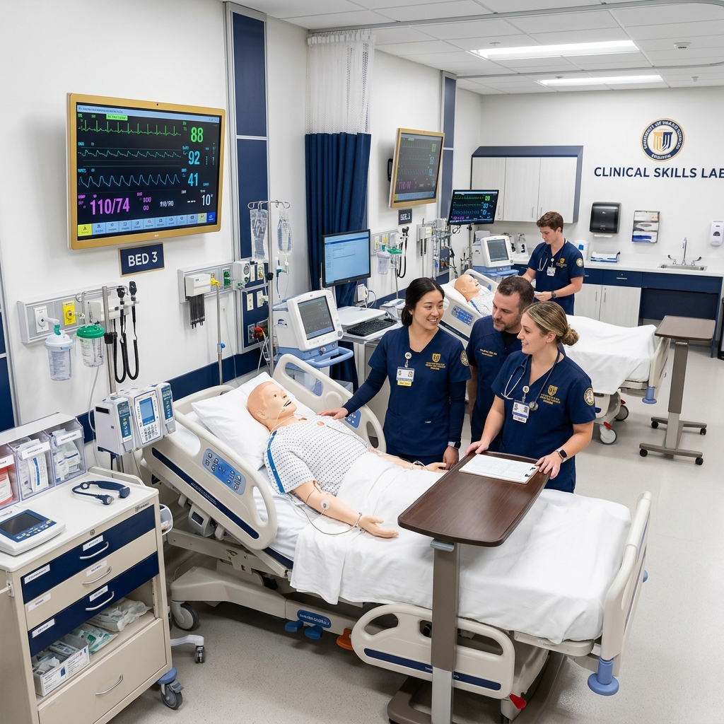 Clinical Skills Simulation Lab at AHIHTS